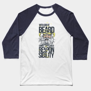 Great Beard Baseball T-Shirt